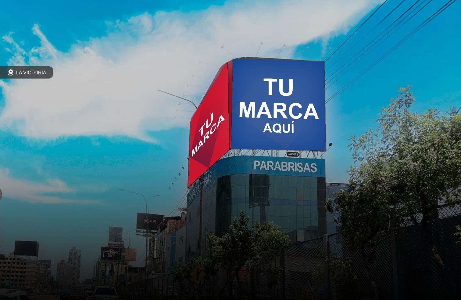 Corona en La Victoria con espacio para tu marca